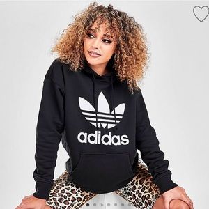S ADIDAS HOODIE BLACK